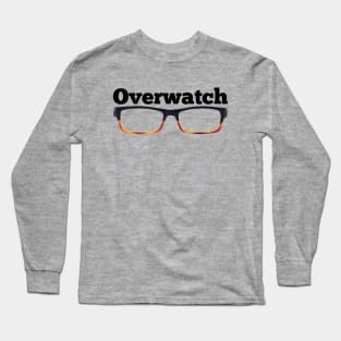 Felicity Smoak is Overwatch - Glasses Long Sleeve T-Shirt